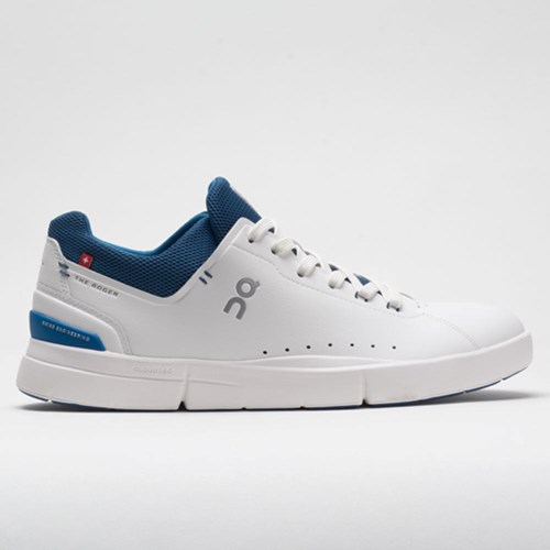 White / Cobalt Orthofeet On The Roger Advantage Men's Lifestyle Sneakers | RHIMU4691