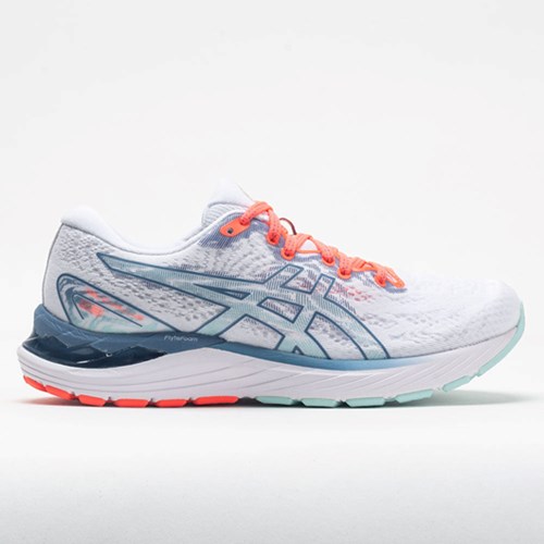 White / Gray Floss Orthofeet ASICS GEL-Cumulus 23 Women's Running Shoes | WMPJV9685