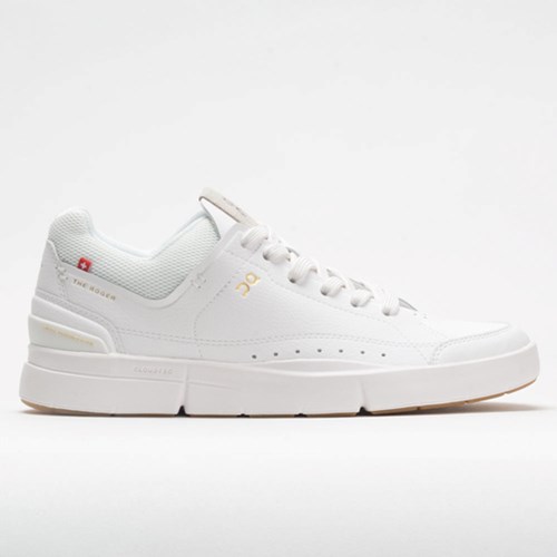 White / Gum Orthofeet On The Roger Centre Court Men's Lifestyle Sneakers | NFZHC9305