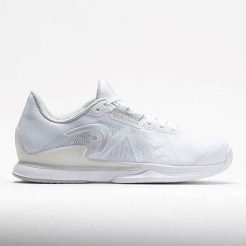 White / Iridescent Orthofeet HEAD Sprint Pro 3.5 Women's Tennis Shoes | XAPHW2603