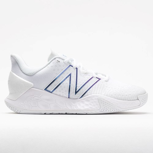 White / Laser Blue Orthofeet New Balance Fresh Foam Lav X v2 Women's Tennis Shoes | ENLBK6859