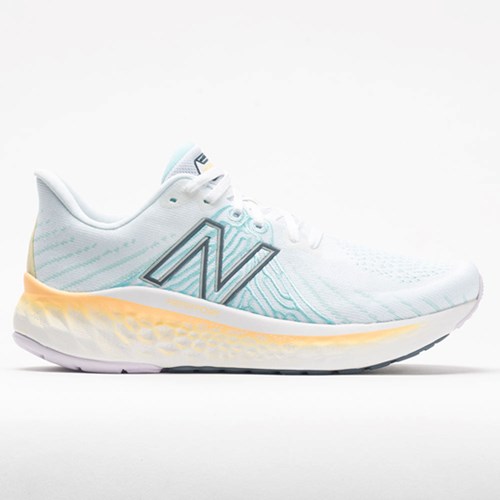 White / Light Mango Orthofeet New Balance Fresh Foam Vongo v5 Women's Running Shoes | ADQRT0876