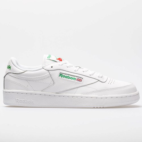 White Orthofeet Reebok Club C 85 Men's Lifestyle Sneakers | DWTNI2058