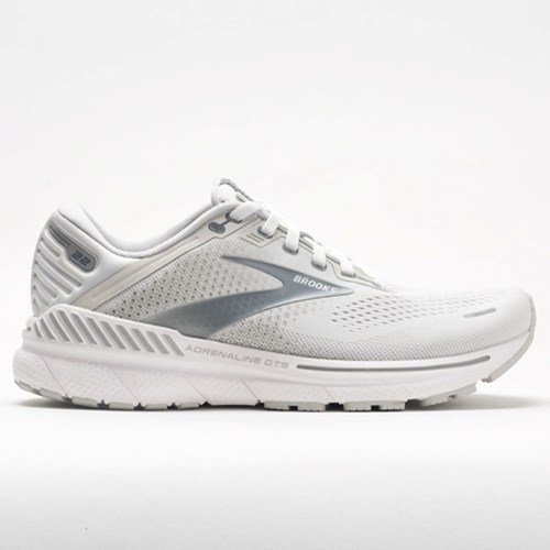 White / Oyster / Primer Gray Orthofeet Brooks Adrenaline GTS 22 Women's Running Shoes | OXSKZ0148