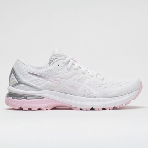 White / Pink Salt Orthofeet ASICS GT-2000 9 Women's Running Shoes | UPKQJ0136