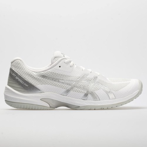 White / Pure Silver Orthofeet ASICS Court Speed FF Men's Tennis Shoes | KJEPW8651