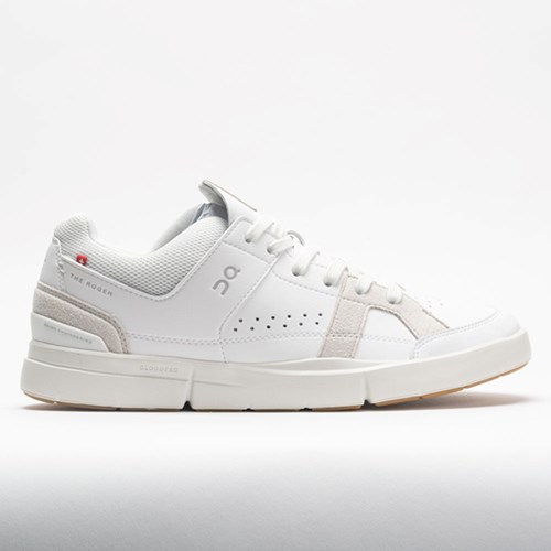 White / Sand Orthofeet On The Roger Clubhouse Men's Lifestyle Sneakers | PJQRB3186