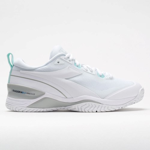 White / White / White Orthofeet Diadora Speed Blushield 5 Club Women's Tennis Shoes | VWSTC8752